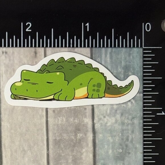🌀10/$10🌀 Gator Reusable Waterproof Vinyl Sticker Decal - Picture 1 of 1